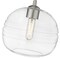 Z-Lite Harmony 1 Light Pendant, Brushed Nickel & Clear 486P10-BN - alternate 3
